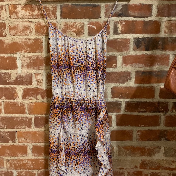 PARKER ruffled mini dress - Picture 1 of 4